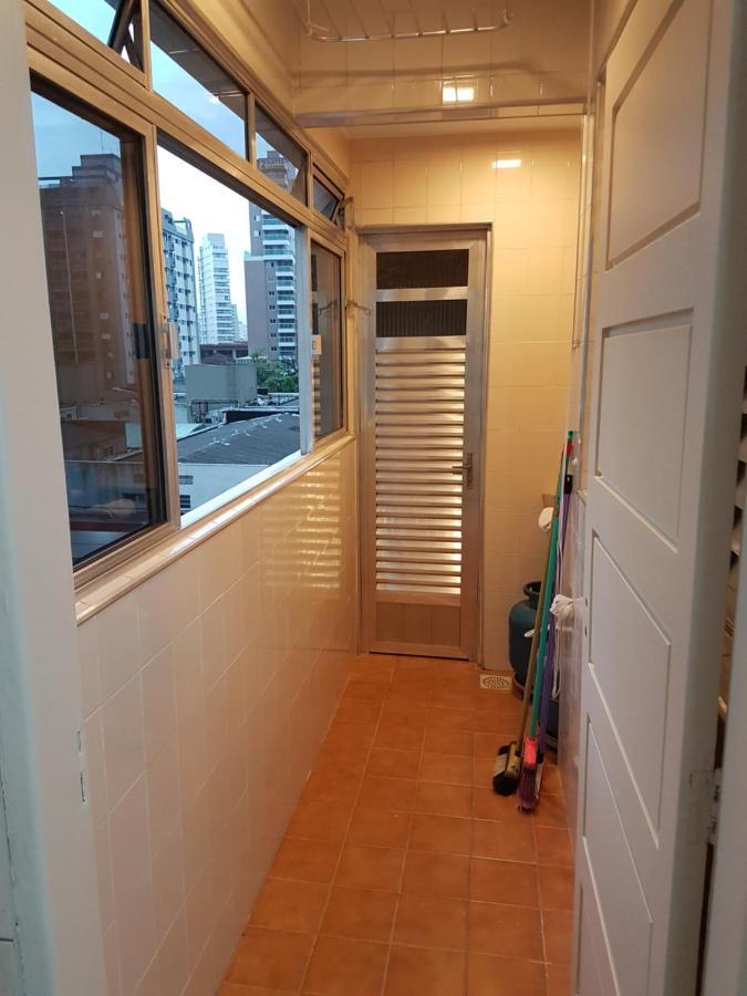 Apartamento em frente a Praia do Embaré - Santos Exterior foto